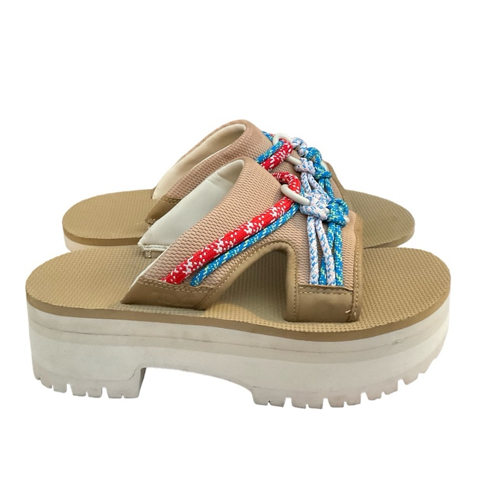 Teva - Womens Indio Carabiner Slide Rope Platform Sandal - Picture 3 of 6